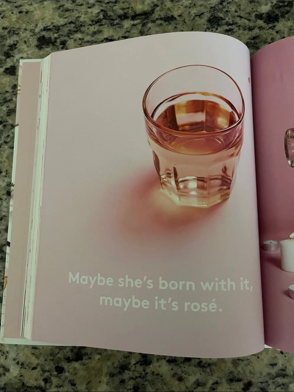 Target Yes Way Rosé Book - Pink and White Cover
